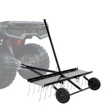 Järelveetav muruaeruti Vevor 122 cm
