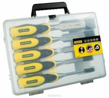 Puupeitlite komplekt Stanley Dynagrip, 5 tk