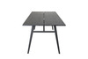 Laiendatav söögilaud Venture Design Sleek, 190 x 95 cm, must