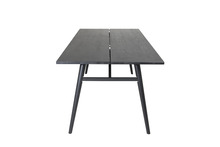 Laiendatav söögilaud Venture Design Sleek, 190 x 95 cm, must