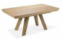 Söögilaud Micadoni Home Sally, 180 - 380 x 100 x 76 cm, tamm/pruun