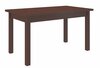 Söögilaud ADRK Furniture Rodos 52, 140 - 180 x 80 x 76 cm, pähkel/pruun