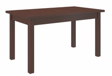 Söögilaud ADRK Furniture Rodos 52, 140 - 180 x 80 x 76 cm, pähkel/pruun