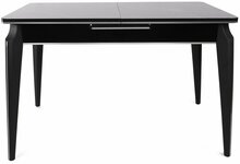 Söögilaud Kalune Design Star 983, 79 x 120 x 75 cm, hõbe/must