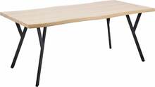 Söögilaud Beliani Alton, 180 x 90 x 76 cm, pruun