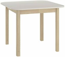 Söögilaud Signal Meble Dante II DANTEIIKADCT90, 90-130 x 90 x 75 cm, kašmiir + tamm
