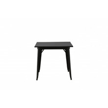 Söögilaud Venture Design Tempe, 80 x 80 cm, must