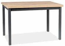 Söögilaud Signal Meble Adam, 120 x 68 x 75 cm, tamm/must