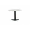 Söögilaud Venture Design Razzia, 106 cm, valge/must