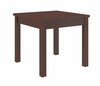 Söögilaud ADRK Furniture Rodos 38, 80 x 80 x 75 cm, pruun