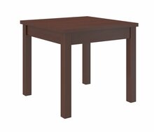 Söögilaud ADRK Furniture Rodos 38, 80 x 80 x 75 cm, pruun