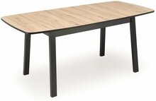 Söögilaud Halmar Barril, 130-170 x 80 x 72 cm, artisan tamm/must, pikendatav