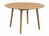 Söögilaud Actona Nagano Round, 120 x 120 x 75 cm, tamm/pruun