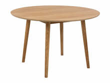 Söögilaud Actona Nagano Round, 120 x 120 x 75 cm, tamm/pruun