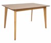 Söögilaud Home4you Roxby, 120 x 80 x 76 cm, tamm