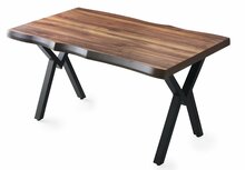 Söögilaud Kalune Design Efor, 140 x 80 x 75 cm, pähkel