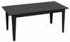 Söögilaud Kalune Design Polka, 180 x 90 x 76.8 cm, must