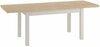Söögilaud Signal Meble Presto, 140-218 x 80 x 78 cm, tamm, pruun/liivakarva