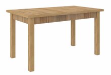 Söögilaud ADRK Furniture Rodos 59, 140 - 180 x 80 x 76 cm, pruunikas
