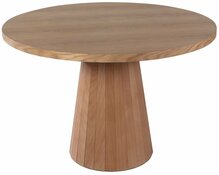 Söögilaud Kalune Design Albero 147, helepruun, 100 x 100 x 75 - 100 cm