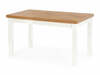 Pikendatav söögilaud Halmar Tiago, 140 - 220 x 80 x 76 cm, tamm/valge