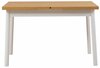 Pikendatav söögilaud Kalune Design Oliver Open, 120 - 155 x 75 x 75 cm, valge