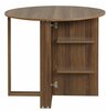 Söögilaud Kalune Design Middle, 90 x 45 x 77 cm, pähkel/tumepruun
