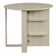 Söögilaud Kalune Design Middle, tamm/liiv, 90 x 45 x 77 cm