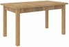 Söögilaud ADRK Furniture Rodos 14, 140 - 180 x 80 x 75cm, pruun