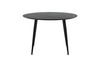 Söögilaud Venture Design Dipp, ø115 cm, must