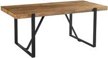 Söögilaud Home4you Ironbridge, 180 x 88 x 76 cm, mänd/pruun
