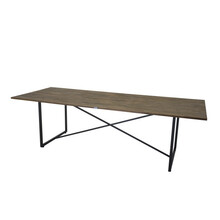 Söögilaud Venture Design Padang, 250 x 100 x 76 cm, must