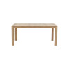 Pikendatav söögilaud Venture Design Slider, 75 x 170 x 95 cm, valge