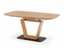 Pikendatav söögilaud Halmar Blacky, 160 - 220 x 90 x 76 cm, tamme värvi