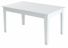 Söögilaud Kalune Design Milan 519, 88 x 145 x 75 cm, valge