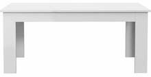Söögilaud Forte Pilvi, 180 x 90 x 77.3 cm, valge