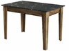 Söögilaud Kalune Design Kiev 509, 72 x 110 x 75 cm, must/pähkel