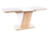 Söögilaud Signal Meble Crocus N, 120 - 160 x 80 x 76 cm, tamm