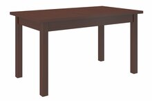 Söögilaud ADRK Furniture Rodos 56, 140 - 180 x 80 x 76 cm, pähkel/pruun