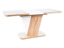 Söögilaud Signal Meble Crocus N, 120 - 160 x 80 x 76 cm, tamm