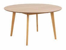 Söögilaud Home4you Roxby, 140 x 140 x 76 cm, tamm