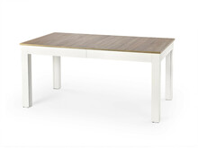 Pikendatav söögilaud Halmar GINO, 160/300 cm, tamm/must