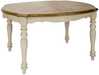 Pikendatav söögilaud Home4you Lily, 137 - 182 x 106,5 x 76 cm, tamm/valge