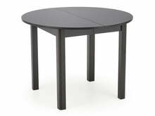 Pikendatav söögilaud Halmar Ringo, 102 - 142 x 102 x 76 cm, must