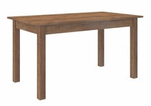 Söögilaud ADRK Furniture Rodos 25, 140 - 180 x 80 x 76 cm, pruun