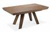 Söögilaud Micadoni Home Sally, 180 - 380 x 100 x 76 cm, tumepruun