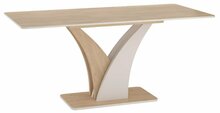 Söögilaud Signal Meble Vento VENTODCTKA120, 120-160 x 68 x 76 cm, tamm + kašmiir