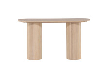 Konsoollaud Venture Design Bianca, 40 x 130 cm, valge