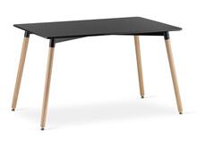 Söögilaud Hurtmeblowy Adria, 120 x 80 cm, must