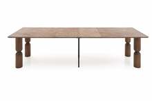 Söögilaud Halmar Japandi, 200-300 x 101 x 76 cm, hele pähkel